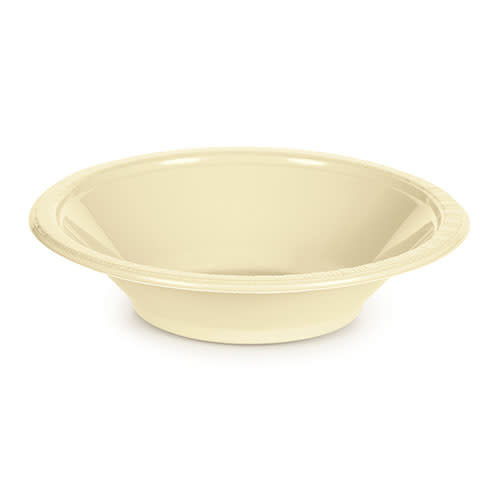 Creative Converting Ivory - Bowls, 12oz Plastic 20ct