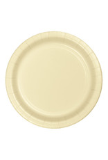 Creative Converting Ivory - Plates, 9" Round Paper 24ct
