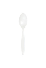 Creative Converting White - Plastic Spoons 24ct