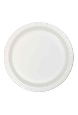 Creative Converting White - Plates, 10" Round Paper 24ct
