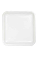 Creative Converting White - Plates, 9" Square Paper 8ct