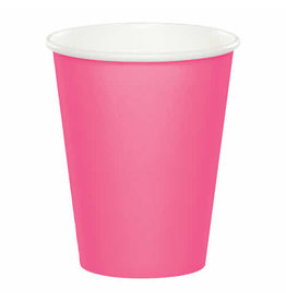 Creative Converting Candy Pink - Cups, 9oz Paper 24ct
