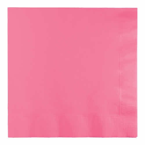 Creative Converting Candy Pink - Napkins, Luncheon 50ct