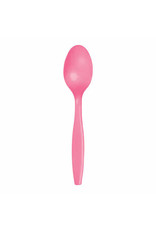 Creative Converting Candy Pink - Plastic Spoons 24ct