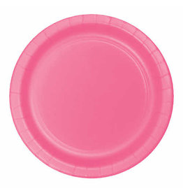 Creative Converting Candy Pink - Plates, 9" Round Paper 24ct