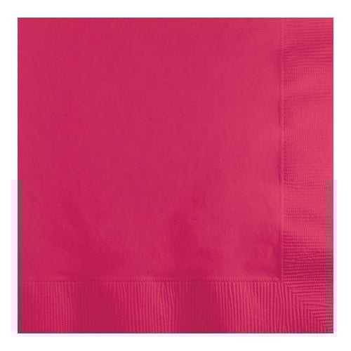 Creative Converting Hot Magenta - Napkins, Beverage 50ct