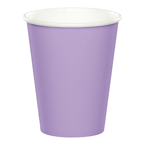 Creative Converting Luscious Lavender - Cups, 9oz Paper 24ct