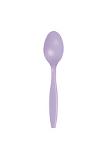 Creative Converting Luscious Lavender - Plastic Spoons 24ct