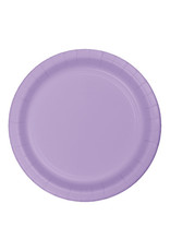 Creative Converting Luscious Lavender - Plates, 10" Round Paper 24ct