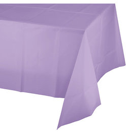 Creative Converting Luscious Lavender - Tablecover, 54x108 Plastic