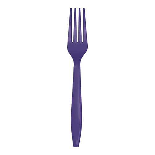 Creative Converting Purple - Plastic Forks 24ct