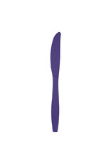 Creative Converting Purple - Plastic Knives 24ct