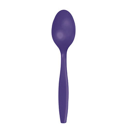 Creative Converting Purple - Plastic Spoons 24ct