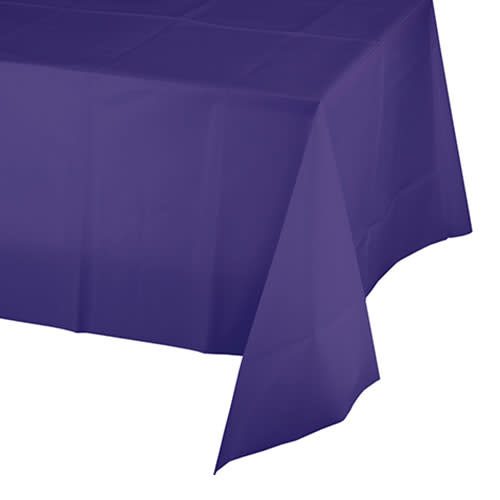 Creative Converting Purple - Tablecover, 54x108 Plastic