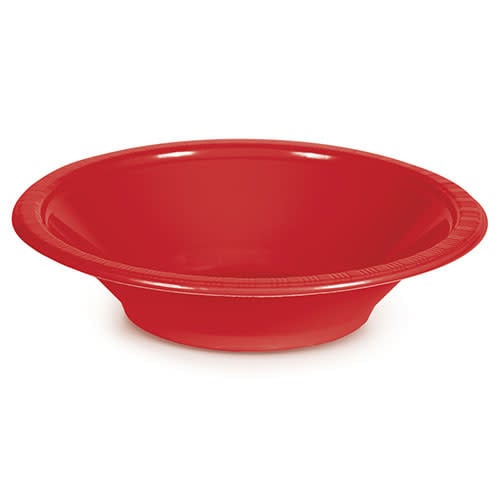 Creative Converting Classic Red - Bowls, 12oz Plastic 20ct