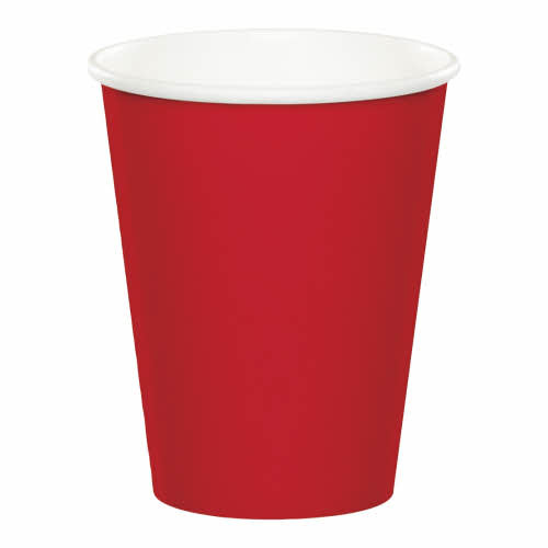 Creative Converting Classic Red - Cups, 9oz Paper 24ct
