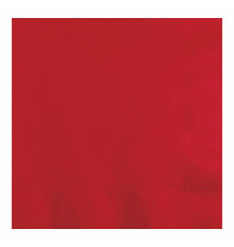 Creative Converting Classic Red - Napkins, Beverage 50ct