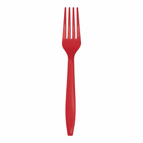 Creative Converting Classic Red - Plastic Forks 24ct