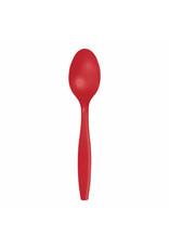 Creative Converting Classic Red - Plastic Spoons 24ct