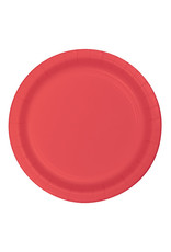 Creative Converting Coral - Plates, 7" Round Paper