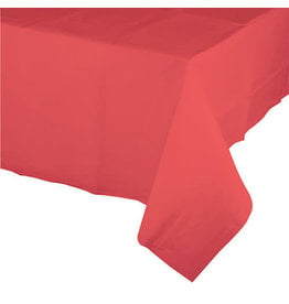 Creative Converting Coral - Tablecover, Plastic 54x108