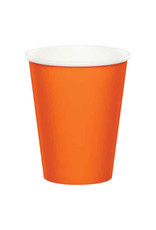 Creative Converting Sunkissed Orange - Cups, 9oz Paper 24ct