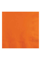 Creative Converting Sunkissed Orange - Napkins, Beverage 50ct