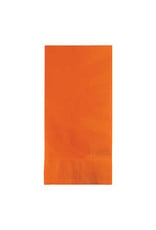 Creative Converting Sunkissed Orange - Napkins, Dinner 50ct