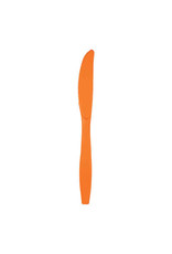 Creative Converting Sunkissed Orange - Plastic Knives 24ct