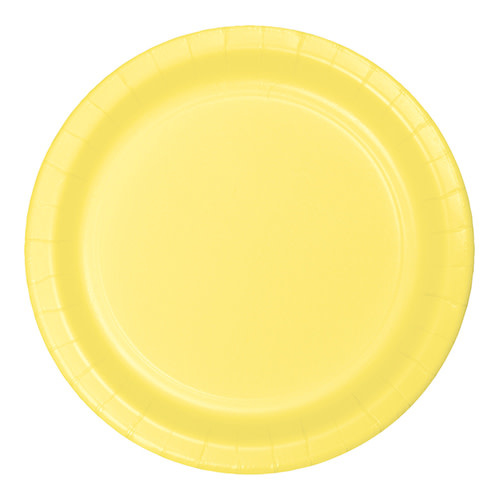 Creative Converting Mimosa - Plates, 7" Round Paper 24ct