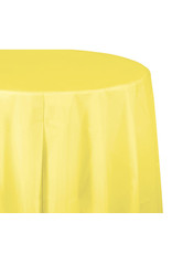 Creative Converting Mimosa - Tablecover, 82" Rnd Plastic