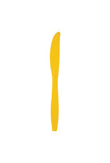 Creative Converting School Bus Yellow - Plastic Knives 24ct