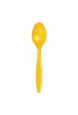 Creative Converting School Bus Yellow - Plastic Spoons 24ct