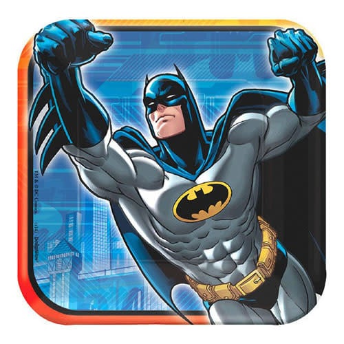 Batman - Plates, 7" Square
