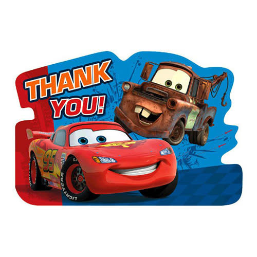 DISNEY Cars - Thank Yous (Cars 2)
