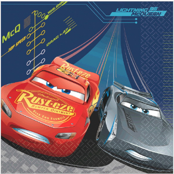 Cars 3 - Lunch Napkin
