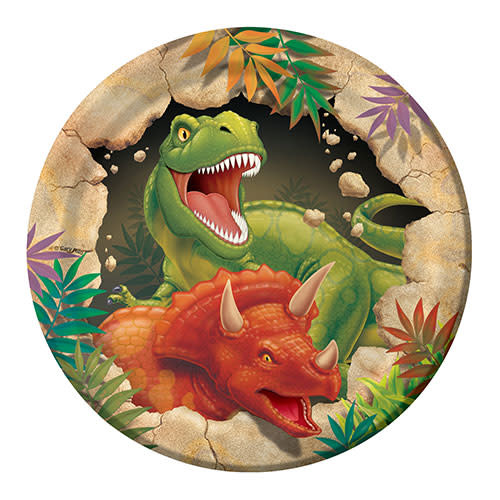 Creative Converting Dino Blast - Plates, 7" Lunch