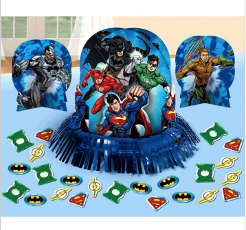 Justice League - Table Decoration Kit