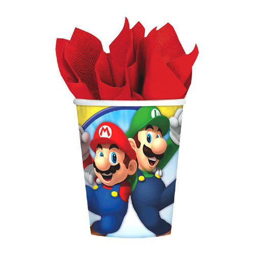 Super Mario Brothers - Cups, 9oz