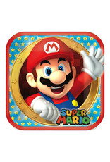 Super Mario Brothers - Plates, 9" Square