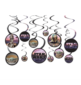 The Mandalorian - The Child Spiral Decorations