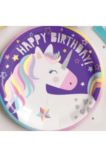 Unique Unicorn - 9" Plates