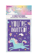 Unique Unicorn - Invitations