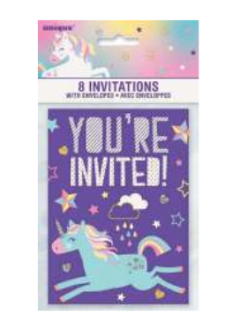 Unique Unicorn - Invitations