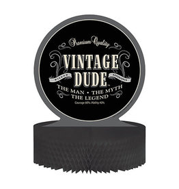 Creative Converting Vintage Dude - Centerpiece