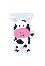 Creative Converting Farmhouse Fun - Bags, Cow-Shaped Treat - Discontinued