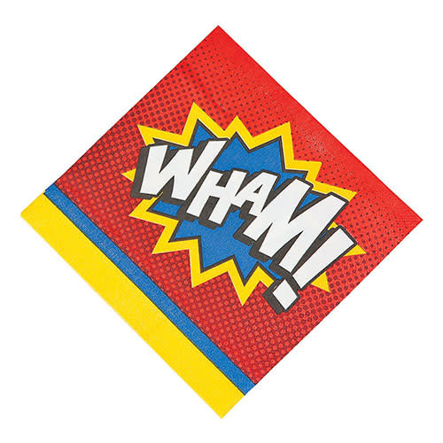 FUN EXPRESS Superhero - Napkins, Lunch