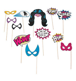 FUN EXPRESS Superhero Girl - Photo Booth Props