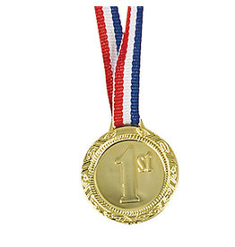 FUN EXPRESS Medal - 1st Place, Small Plastic