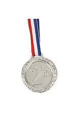 FUN EXPRESS Medal - 2nd Place, Small Plastic